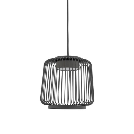 Lampa wisząca druciana Kenai A 18cm grafitowa Nowodvorski