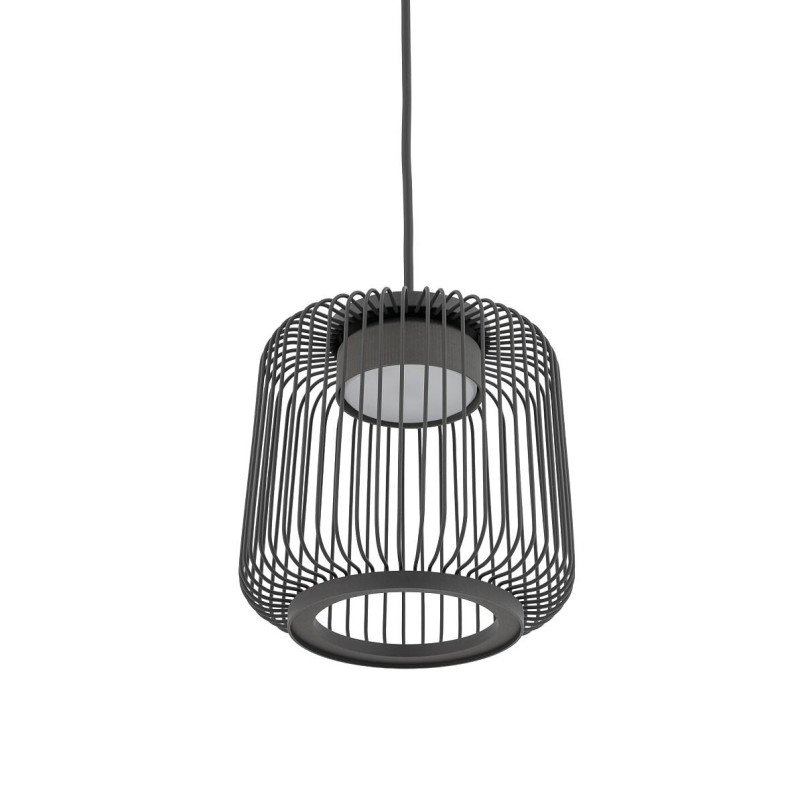 Lampa wisząca druciana Kenai A 18cm grafitowa Nowodvorski
