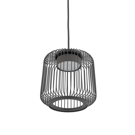 Lampa wisząca druciana Kenai A 18cm grafitowa Nowodvorski