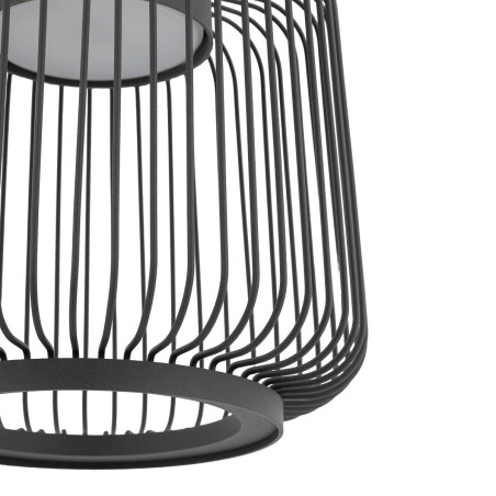Lampa wisząca druciana Kenai A 18cm grafitowa Nowodvorski