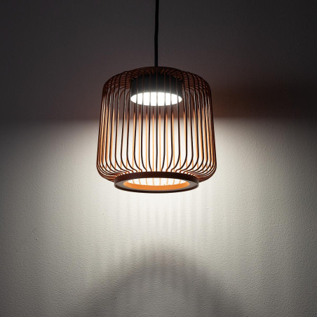 Lampa wisząca druciana Kenai A 18cm terracotta Nowodvorski