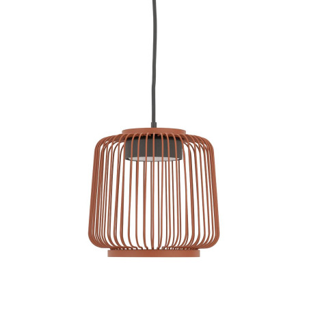 Lampa wisząca druciana Kenai A 18cm terracotta Nowodvorski