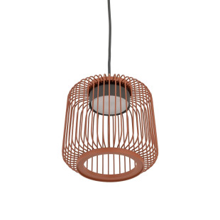 Lampa wisząca druciana Kenai A 18cm terracotta Nowodvorski
