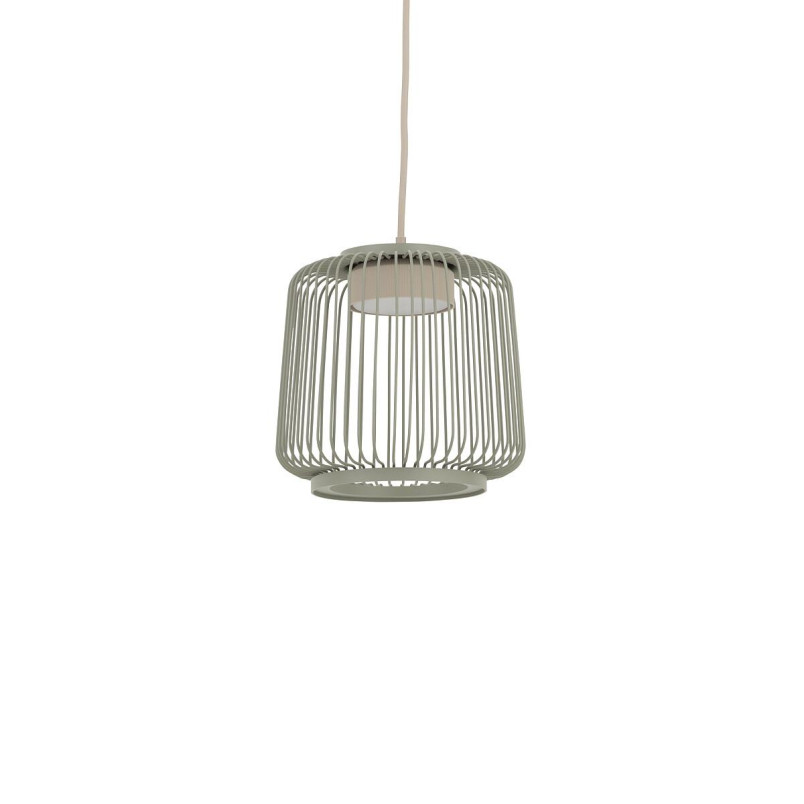 Lampa wisząca druciana Kenai A 18cm szałwiowa Nowodvorski