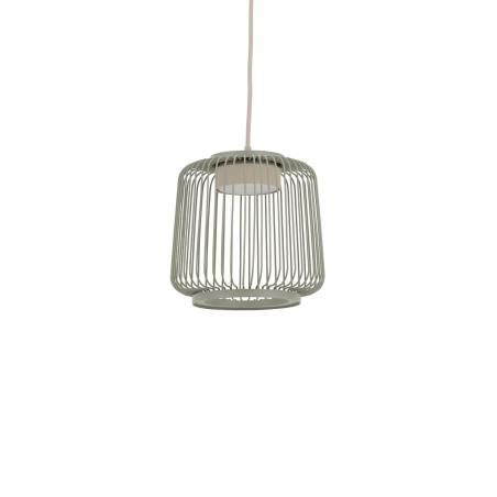 Lampa wisząca druciana Kenai A 18cm szałwiowa Nowodvorski
