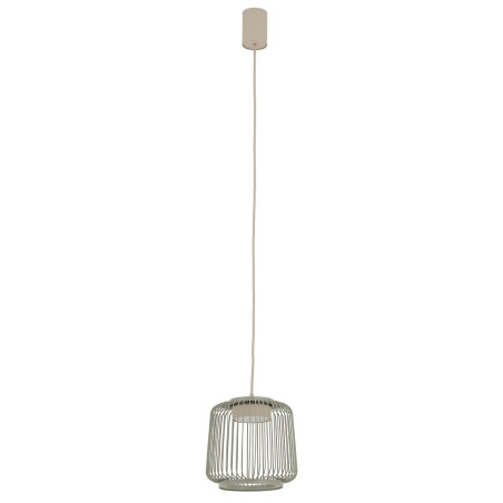 Lampa wisząca druciana Kenai A 18cm szałwiowa Nowodvorski