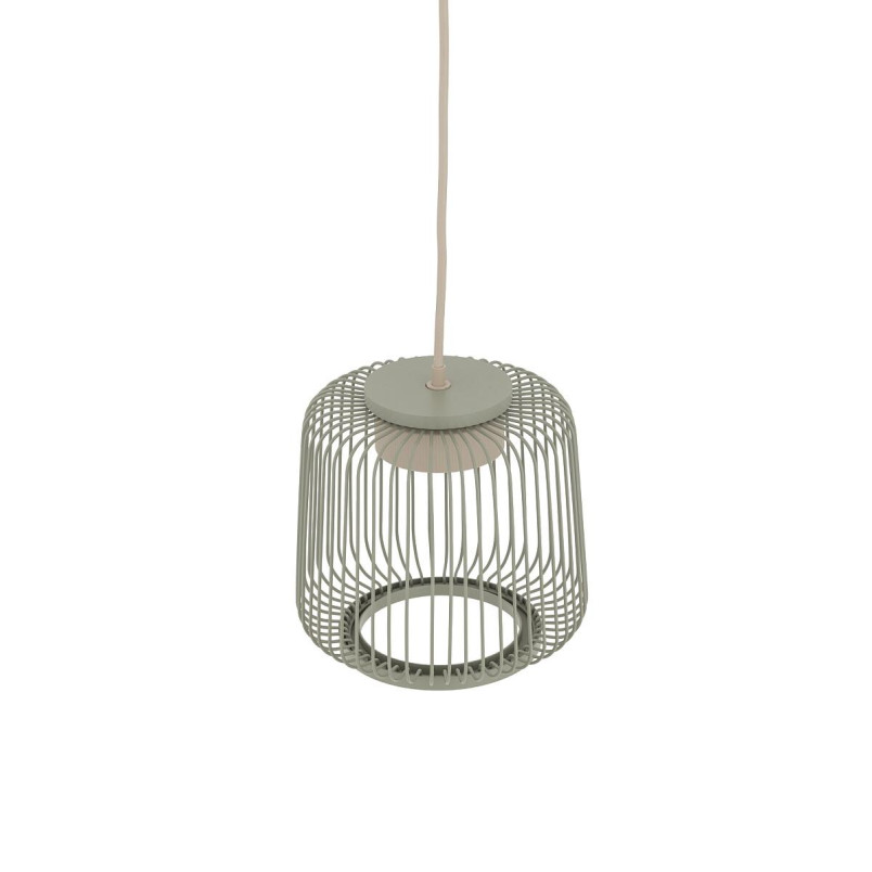 Lampa wisząca druciana Kenai A 18cm szałwiowa Nowodvorski