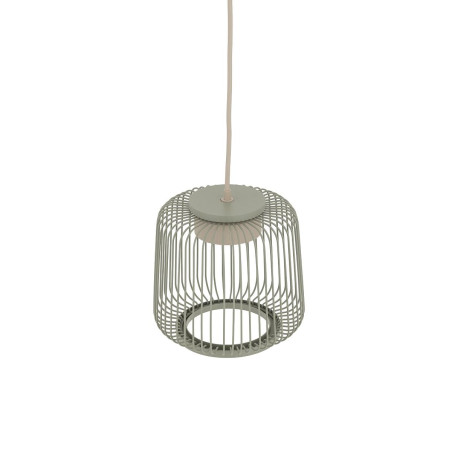 Lampa wisząca druciana Kenai A 18cm szałwiowa Nowodvorski
