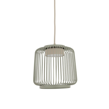 Lampa wisząca druciana Kenai A 18cm szałwiowa Nowodvorski