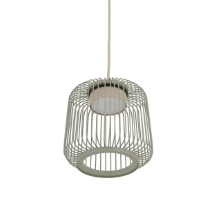 Lampa wisząca druciana Kenai A 18cm szałwiowa Nowodvorski