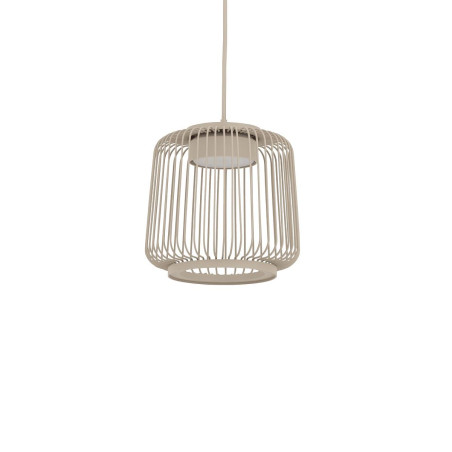 Lampa wisząca druciana Kenai A 18cm beżowa Nowodvorski