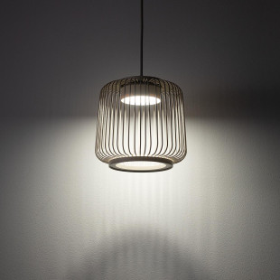 Lampa wisząca druciana Kenai A 18cm beżowa Nowodvorski