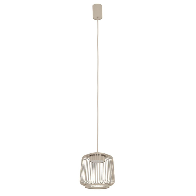 Lampa wisząca druciana Kenai A 18cm beżowa Nowodvorski