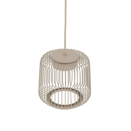 Lampa wisząca druciana Kenai A 18cm beżowa Nowodvorski
