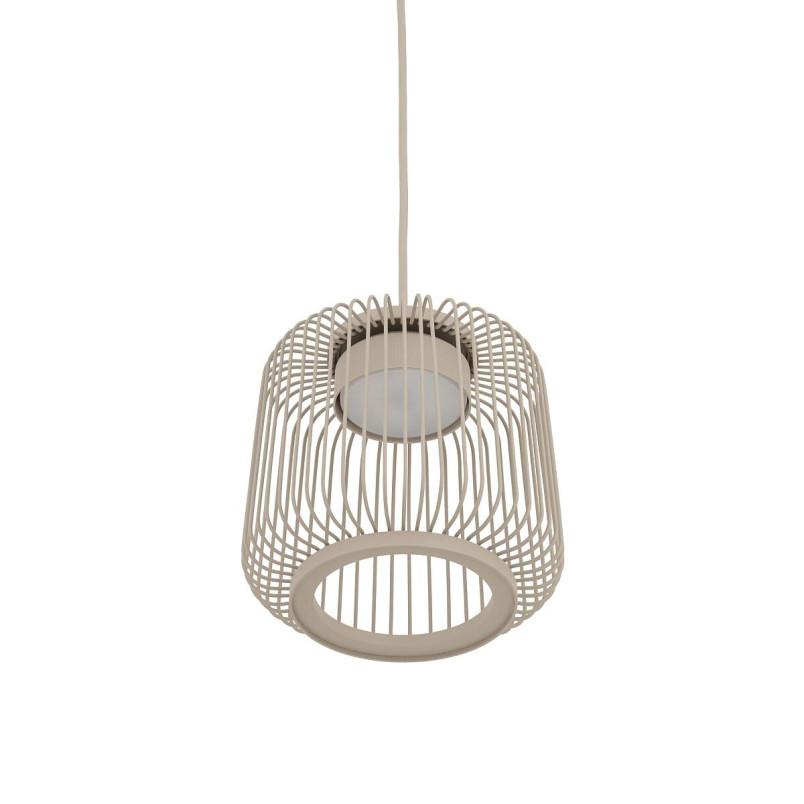 Lampa wisząca druciana Kenai A 18cm beżowa Nowodvorski