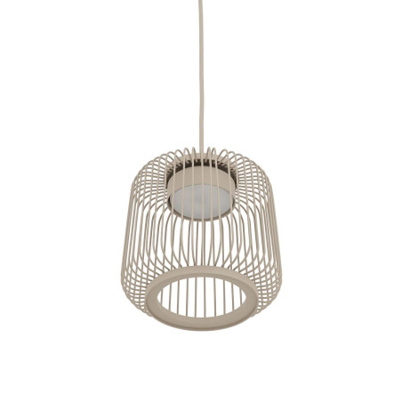 Lampa wisząca druciana Kenai A 18cm beżowa Nowodvorski