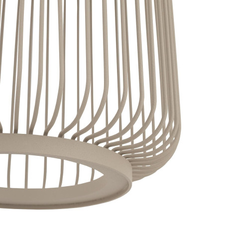 Lampa wisząca druciana Kenai A 18cm beżowa Nowodvorski