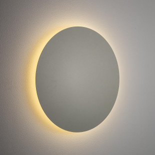 Kinkiet okrągły metalowy Ring LED 3000K 35cm szałwiowy Nowodvorski