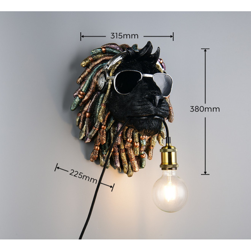 LEO Wall lamp 1 x E27 31.5*22.5*38CM Reality