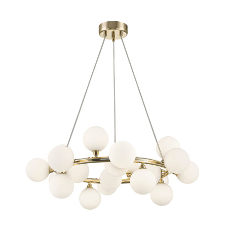 Lampa wisząca Bobo 72cm – Szklane Kule | Złota | Zumaline