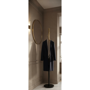 Wieszak stojący glamour Halmar W68 | Czarny/Złoty | Kup online