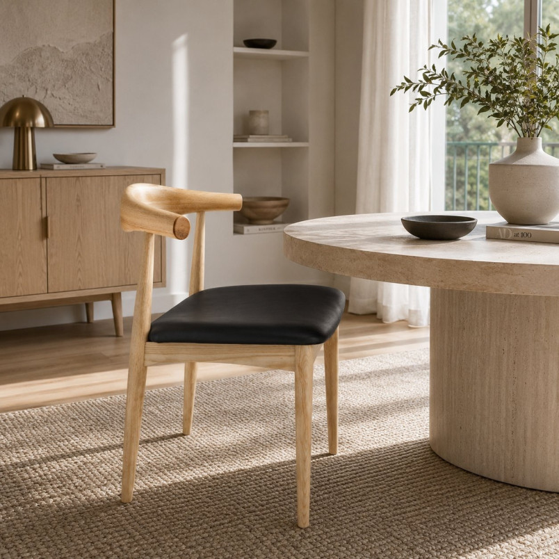 Krzesło drewniane Classy | Moos Home - Elegancki design