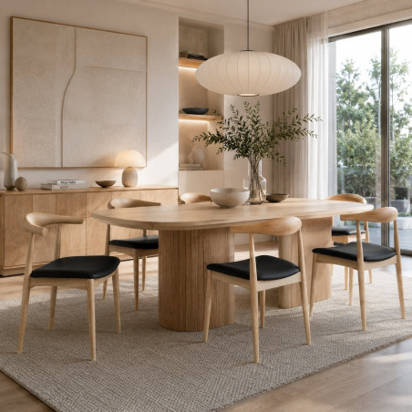 Krzesło drewniane Classy | Moos Home - Elegancki design