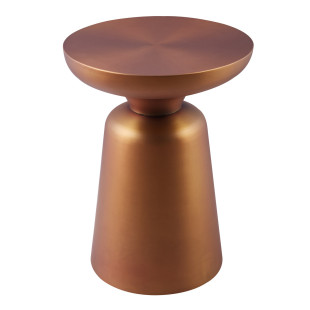 Stolik kawowy TOTEM miedziany 60 cm - Moos Home