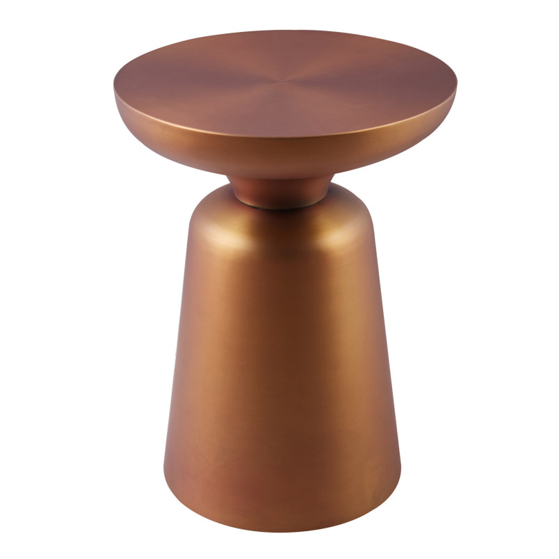 Stolik kawowy TOTEM miedziany 60 cm - Moos Home