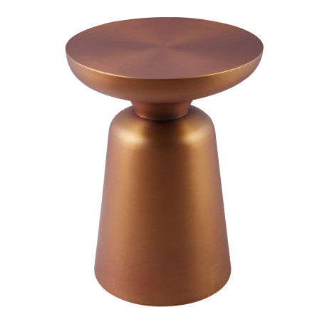 Stolik kawowy TOTEM miedziany 60 cm - Moos Home