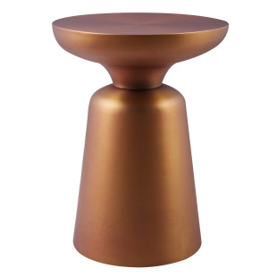 Stolik kawowy TOTEM miedziany 60 cm - Moos Home