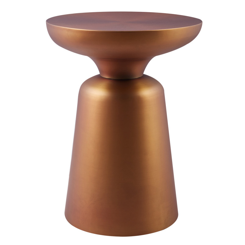 Stolik kawowy TOTEM miedziany 60 cm - Moos Home