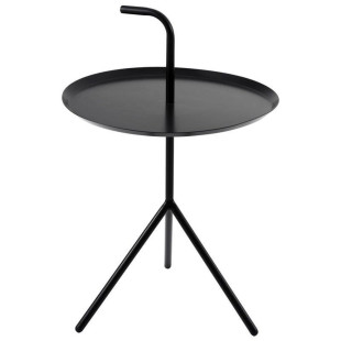Stolik kawowy z uchwytem GRACE czarny 50 cm | Decolab24.pl