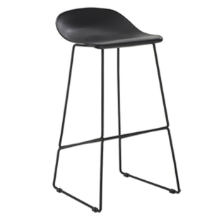 Hoker DOT BAR 75 cm czarny krzesło barowe | Decolab24.pl