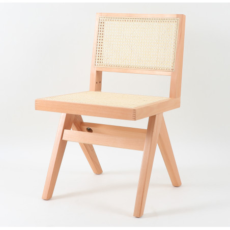 Krzesło BOHO bukowe naturalne plecionka wiedeńska | Decolab