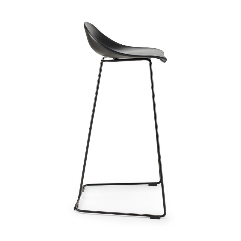 Hoker CARO BAR 75 cm czarny krzesło barowe | Decolab24.pl