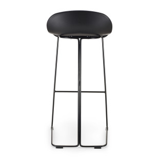 Hoker CARO BAR 75 cm czarny krzesło barowe | Decolab24.pl