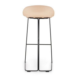 Hoker CARO BAR 75 cm beżowy nude czarne nogi | Decolab24