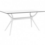 Stół prostokątny Air 140x80cm biały Siesta - Komfort i styl