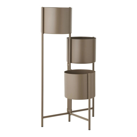 Kwietnik stojak 3-poziomowy Fenno brązowy 75 cm | Decolab24