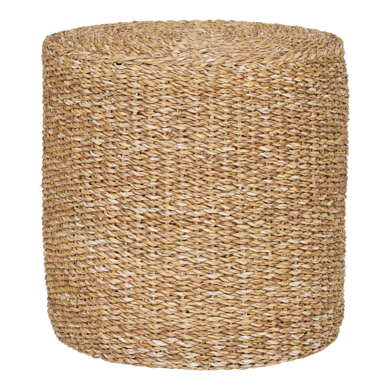 Pufa boho z trawy morskiej Rivera 40 cm naturalna | Decolab24.pl