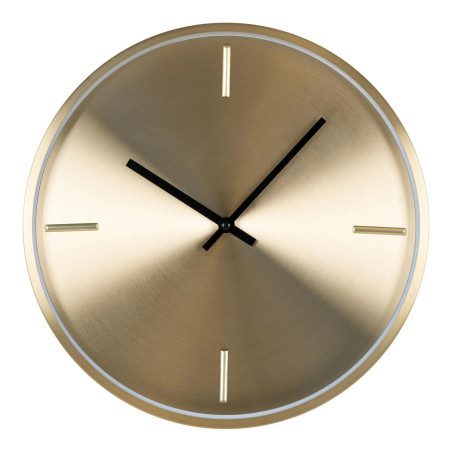 Zegar ścienny cichy Istanbul 30 cm złoty metal | Decolab24.pl