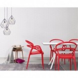 Stół prostokątny Air 180x90cm biały Siesta - Komfort i styl