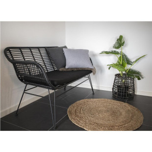 Dywan jutowy okrągły Bombay 90cm House Nordic