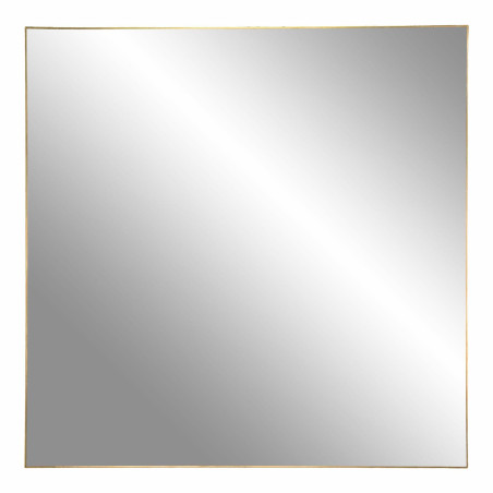 Lustro kwadratowe w złotej ramie Jersey 60x60cm House Nordic