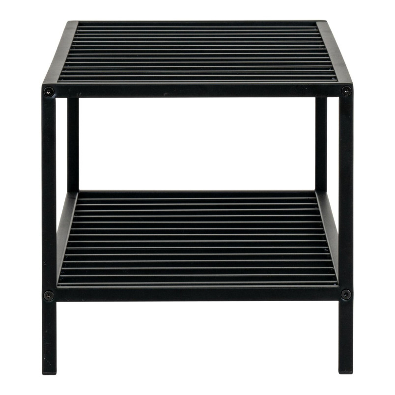 Półka metalowa na na buty Vita 79x34cm czarna House Nordic