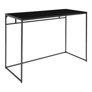 Biurko minimalistyczne Vita 100x45cm czarne House Nordic