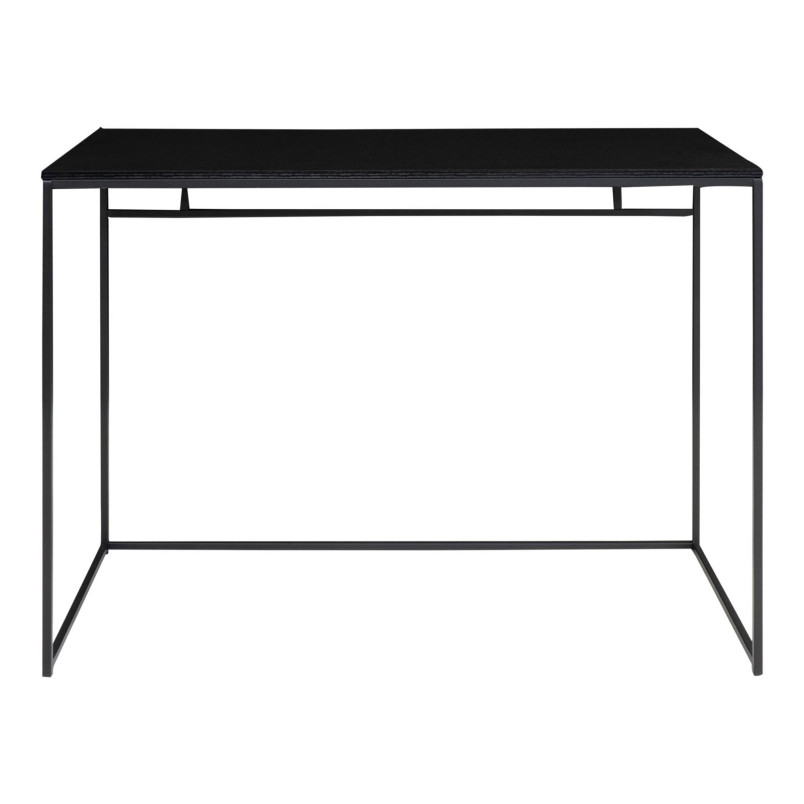 Biurko minimalistyczne Vita 100x45cm czarne House Nordic