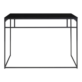 Biurko minimalistyczne Vita 100x45cm czarne House Nordic