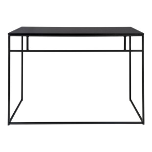 Biurko minimalistyczne Vita 100x45cm czarne House Nordic